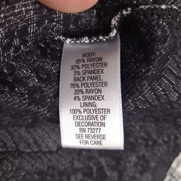 Candies Dress Womens Large White Floral Mini Embroidered‎ Scoop Neck - Picture 9 of 16